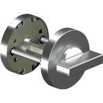 Schlüsselrosette 7122 WC AL Alu.F1 Schildst.9mm WC rd.OGRO