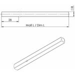 Drückerstift OGRO 114 PB 4-KT.8x110mm STA OGRO