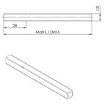 FS-Drückerstift OGRO 114 PB FS 4-KT.9x97mm Vollstift OGRO