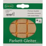 Parkettgleiter Premium 25 x 25mm Filz natur eck.selbstkl.