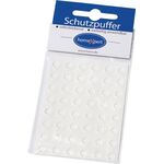 Schutzpuffer Clear 6,4mm Ku.transp.Linse selbstkl.
