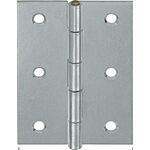 Scharnier H.40mm B.32mm S.0,9mm STA blau verz.gerollt,halbbreit VORMANN - VPE: 50