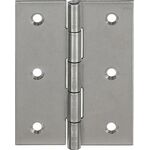 Scharnier 10502 H.40mm B.32mm S.0,9mm VA gerollt,halbbreit VORMANN - VPE: 50