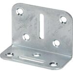 Verstellwinkel L.50x35mm B.70mm S.2mm STA blau verz.VORMANN - VPE: 20