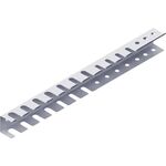Werkzeughalter-Leiste L.360mm weiß 2 Hak.ELEMENT SYSTEM - VPE: 2