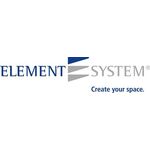 Stahlfachboden B.800mm T.250mm STA schwarz ma ELEMENT SYSTEM
