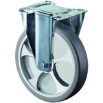 Bockrolle D.200mm Trgf.220kg thermopl.Ku.Platte L135xB110mm BS ROLLEN
