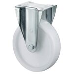 Schwerlast-Bockrolle D.125mm Trgf.300kg Ku.Platte L105xB85mm BS ROLLEN
