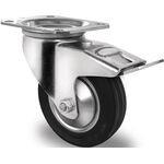 Lenkrolle D.80mm Trgf.70kg m.Festst.VG 105x80mm PROMAT