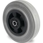 Ersatzrad D.80mm Trgf.70kg VG grau Achs-D.8mm Nabenl.40mm PROMAT