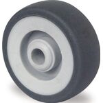 Ersatzrad D.50mm Trgf.50kg TPE grau Achs-D.6mm Nabenl.22mm PROMAT