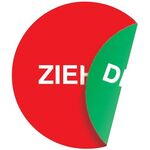 Türaufkleber D.100 mmLxB Ziehen/Drücken Folie selbstkl.