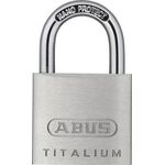 Zylindervorhangschloss 64TI/30 Schlosskörper-B.30mm Titalium versch.-schl.ABUS