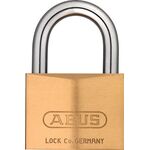 Zylindervorhangschloss 85/60 gl Schlosskörper-B.60mm MS gl.2715 ABUS