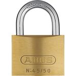 Zylindervorhangschloss 45/50 Schlosskörper-B.48mm MS versch.-schl.ABUS