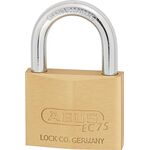 Zylindervorhangschloss 75/60 gl.-7561 Schlosskörper-B.60mm MS gl.ABUS