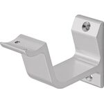 Handlaufträger 3552 Alu.silberf.elox.gewölbte Auflage HERMETA