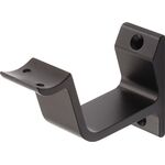 Handlaufträger 3552 Alu.schwarz ku.-besch.gewölbte Auflage HERMETA