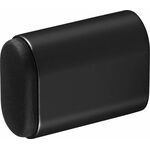 Wandtürpuffer 4700/4702/4704 Alu.schwarz elox.L.50mm HERMETA