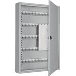 Schlüsselschrank S H350xB270xT80mm 1-türig Zylinderschl.Anz.Hak.42 FORMAT