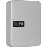 Schlüsselbox SK 20 ZK H250xB180xT80mm grau Stahlbl.Anz.Hak.20 FORMAT