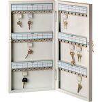 Schlüsselschrank 6750 H455xB380xT50mm 1-türig Zylinderschl.Anz.Hak.72