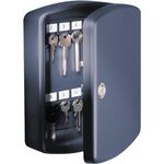 Schlüsselbox Key Box H202xB157xT75mm weiß Stahlbl.Anz.Hak.15 BURG-WÄCHTER