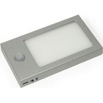 Anbauleuchte Smart Akku Neutralweiß 5 V 0,85 W Rahmenfarbe Grau L&S
