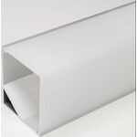 LED Leuchtenprofil Quattro Mini Quattro Mini Aufbau Alu.EV1 L&S