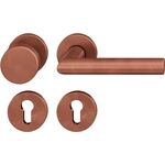 Rosettengrt.12 1076 Bronze 7615 rd.PZ DIN L/R fl.D/K FSB