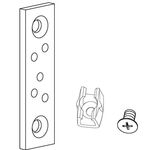 Zugstangenführung m.Dübelplatte f.Zugst.8mm Oberfläche verz.GEZE