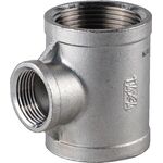 T-Stück EN 10226-1 NPS 3/4 Zoll NPS2 1/2 Zoll IG reduziert SPRINGER - VPE: 10