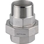 Verschraubung EN 10226-1 NPS 3/4 Zoll kon.dichtend 57mm 14mm 17mm SPRINGER - VPE: 10