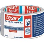 Aluminiumklebeband Univ.63632 m.Liner L.10m B.50mm Rl.TESA