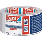 Aluminiumklebeband Univ.63632 m.Liner L.25m B.50mm Rl.TESA