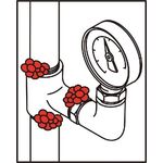 Lecksucher OKS 2801 transp.DVGW 400ml Spraydose OKS
