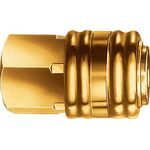 Schnellverschlusskupplung DN 7,2,IG MS Gew.G 3/8 Zoll 15,39mm EWO - VPE: 10