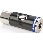 Druckknopf-Sicherheitskupplung DN 7,4,drehb.Alu.Gew.G 1/4 IG Zoll 10mm PROMAT