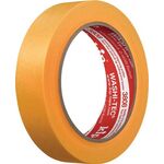 Abdeckband 3808 WASHI-TEC® Premium Goldkrepp® glatt orange L.50m B.30mm Rl.KIP - VPE: 8