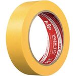 Abdeckband 3308 WASHI-TEC®Premium Plus Goldkrepp® glatt gelb L.50m B.18mm Rl.KIP - VPE: 12