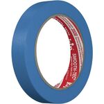 Glattkreppband 3508 SMOOTH-TEC® glatt blau L.50m B.18mm KIP - VPE: 12