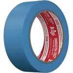 Glattkreppband 3508 SMOOTH-TEC® glatt blau L.50m B.36mm KIP - VPE: 6