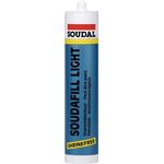 Füllspachtel SOUDAFILL LIGHT weiß DIN 4102,Teil 4:B2 310 ml Kartusche SOUDAL