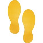 Stellplatzmarkierung Form Fußabdruck selbstkl.signalgelb 5 PA Pk.DURABLE