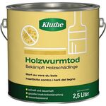 Holzschutzmittel Holzwurmtod farblos 2,5l Dose KLUTHE