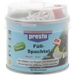 2K-Füllspachtel prestolith® plastic ocker,Härter rot 250g Dose PRESTO