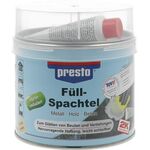 2K-Füllspachtel prestolith® plastic ocker,Härter rot 1000g Dose PRESTO
