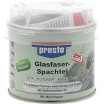 2K-Glasfaserspachtel prestolith® ext.grau-grün,Härter rot 250g Dose PRESTO