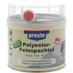 2K-Feinspachtel prestolith® weiß,Härter rot 1000g Dose PRESTO