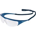 Schutzbrille Millennia EN 166-1FT Bügel blau,Scheibe klar PC HONEYWELL